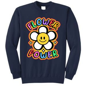 Flower Power Emoji Tall Sweatshirt