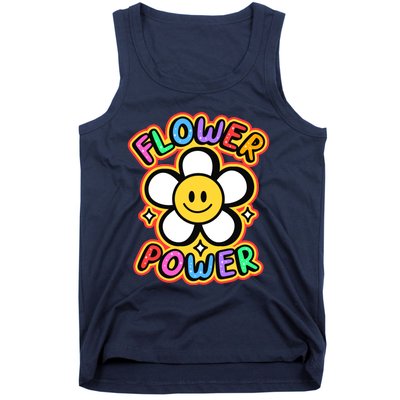 Flower Power Emoji Tank Top