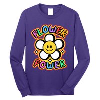 Flower Power Emoji Long Sleeve Shirt