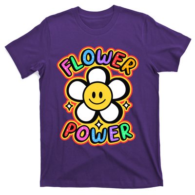 Flower Power Emoji T-Shirt