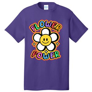 Flower Power Emoji Tall T-Shirt