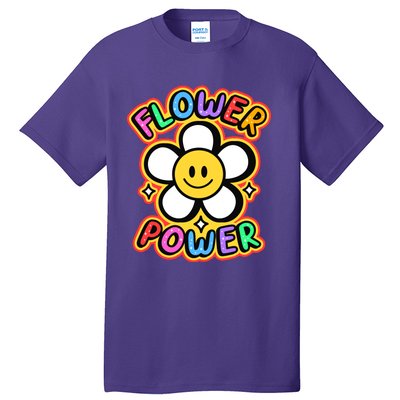 Flower Power Emoji Tall T-Shirt