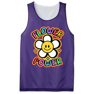 Flower Power Emoji Mesh Reversible Basketball Jersey Tank