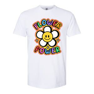 Flower Power Emoji Softstyle CVC T-Shirt