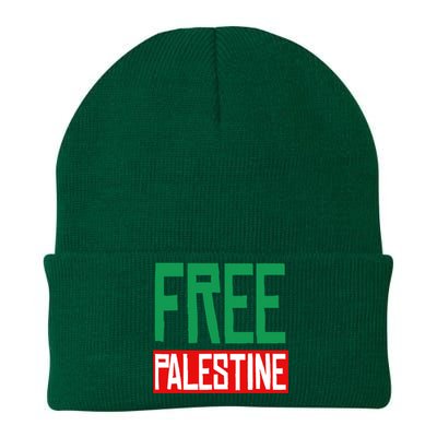 Free Palestine End Israel Knit Cap Winter Beanie