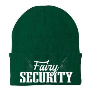 Funny Parents Easy Costume Fairy Security Halloween Mom Dad Knit Cap Winter Beanie