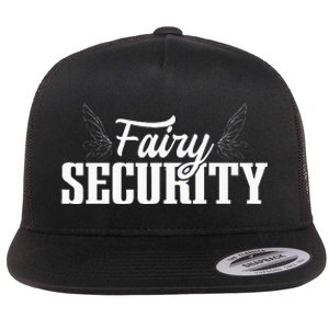 Funny Parents Easy Costume Fairy Security Halloween Mom Dad Flat Bill Trucker Hat