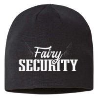 Funny Parents Easy Costume Fairy Security Halloween Mom Dad Sustainable Beanie