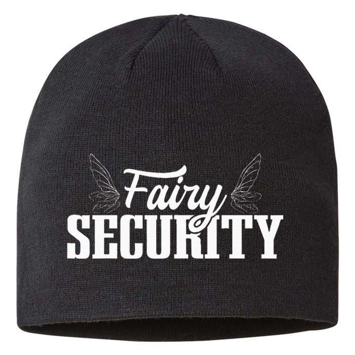 Funny Parents Easy Costume Fairy Security Halloween Mom Dad Sustainable Beanie