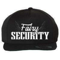 Funny Parents Easy Costume Fairy Security Halloween Mom Dad Wool Snapback Cap