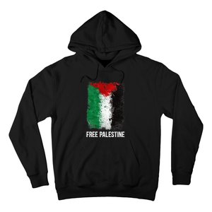 Free Palestine Free Palestine Flag Support Ghaza Peace Hoodie