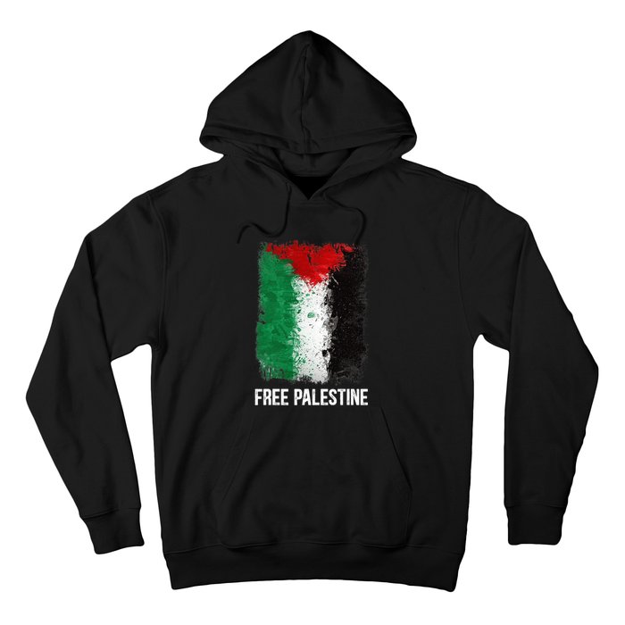 Free Palestine Free Palestine Flag Support Ghaza Peace Hoodie