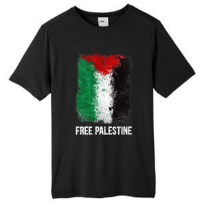 Free Palestine Free Palestine Flag Support Ghaza Peace Tall Fusion ChromaSoft Performance T-Shirt