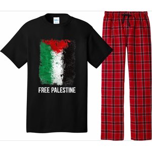 Free Palestine Free Palestine Flag Support Ghaza Peace Pajama Set