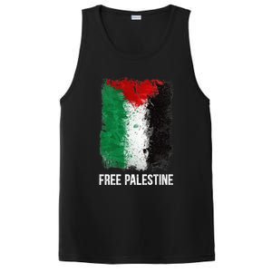 Free Palestine Free Palestine Flag Support Ghaza Peace PosiCharge Competitor Tank