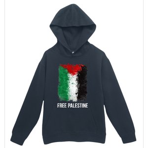 Free Palestine Free Palestine Flag Support Ghaza Peace Urban Pullover Hoodie