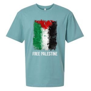 Free Palestine Free Palestine Flag Support Ghaza Peace Sueded Cloud Jersey T-Shirt