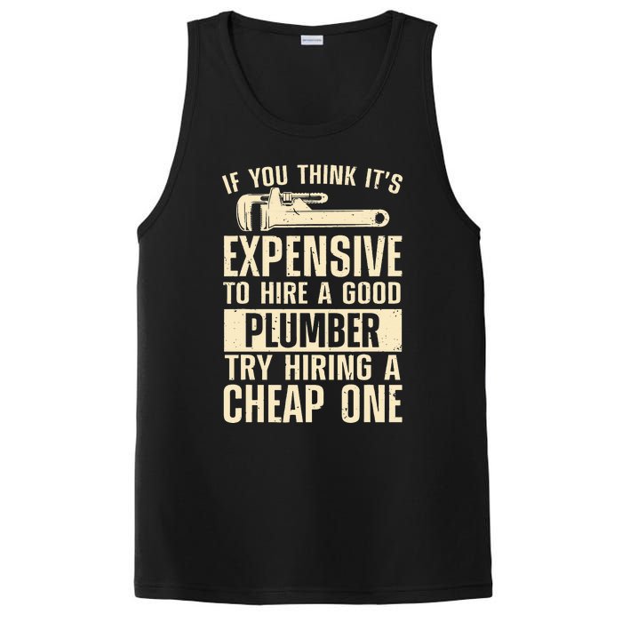 Funny Plumber For Wo Steamfitter Pipefitter Plumbing PosiCharge Competitor Tank