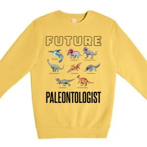 Future Paleontologist Premium Crewneck Sweatshirt