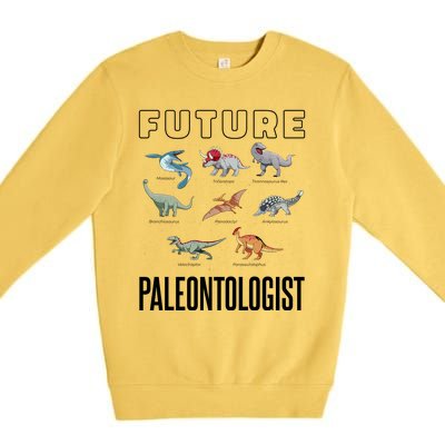 Future Paleontologist Premium Crewneck Sweatshirt