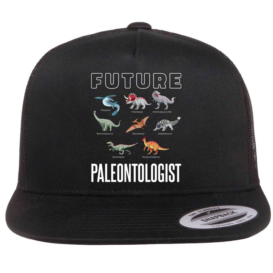 Future Paleontologist Flat Bill Trucker Hat