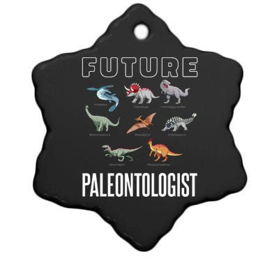 Future Paleontologist Ceramic Star Ornament