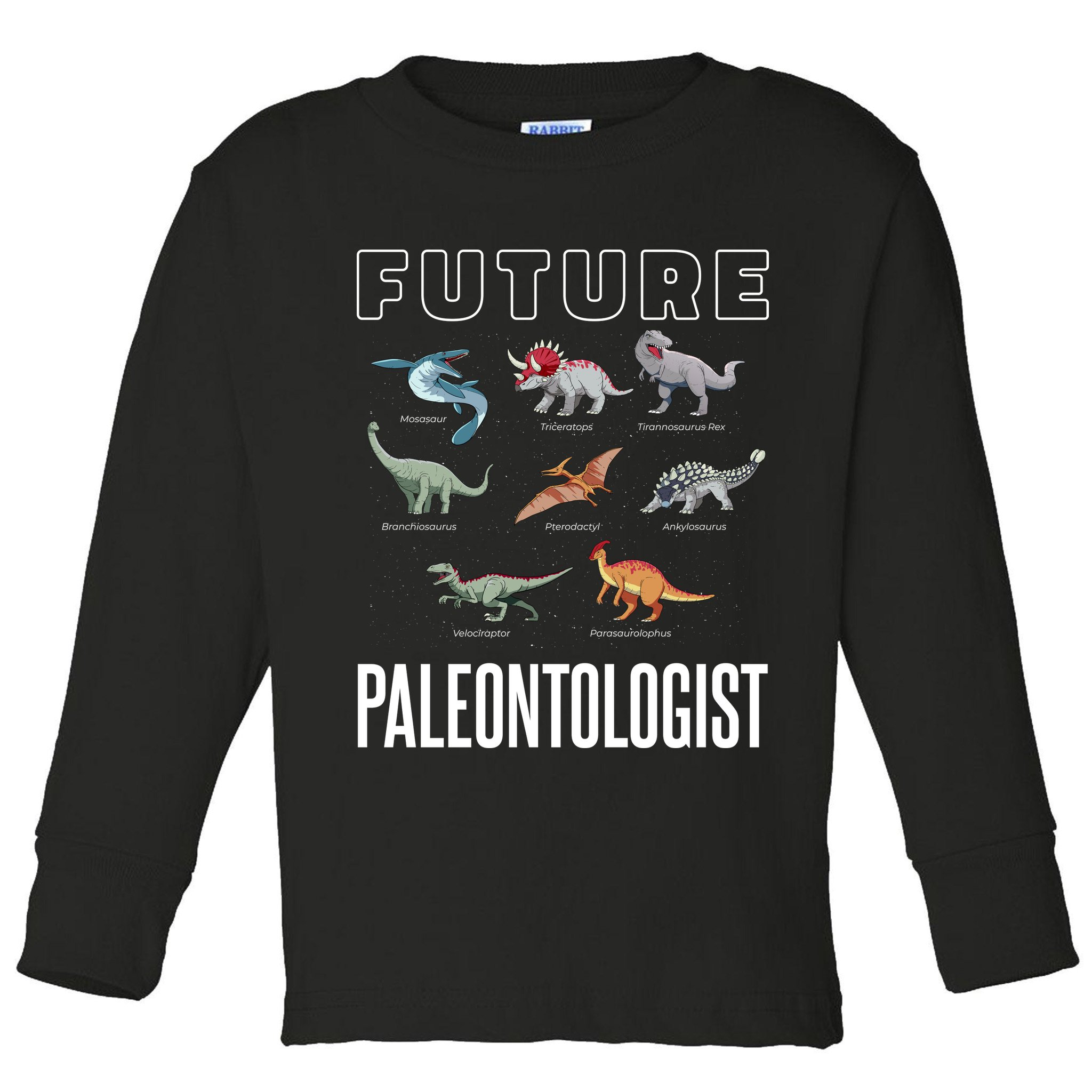 Future Paleontologist Toddler Long Sleeve Shirt