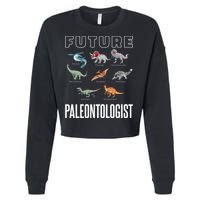 Future Paleontologist Cropped Pullover Crew