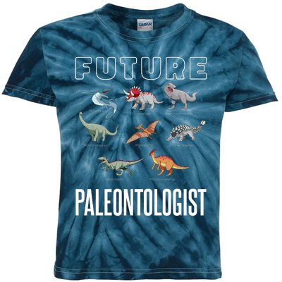 Future Paleontologist Kids Tie-Dye T-Shirt