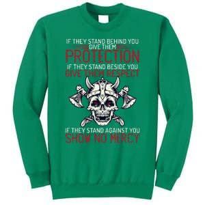 Family Protection Fighter Valhalla Odin Nordic Viking Sweatshirt