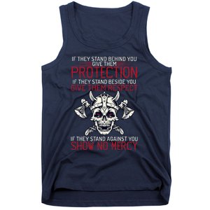 Family Protection Fighter Valhalla Odin Nordic Viking Tank Top