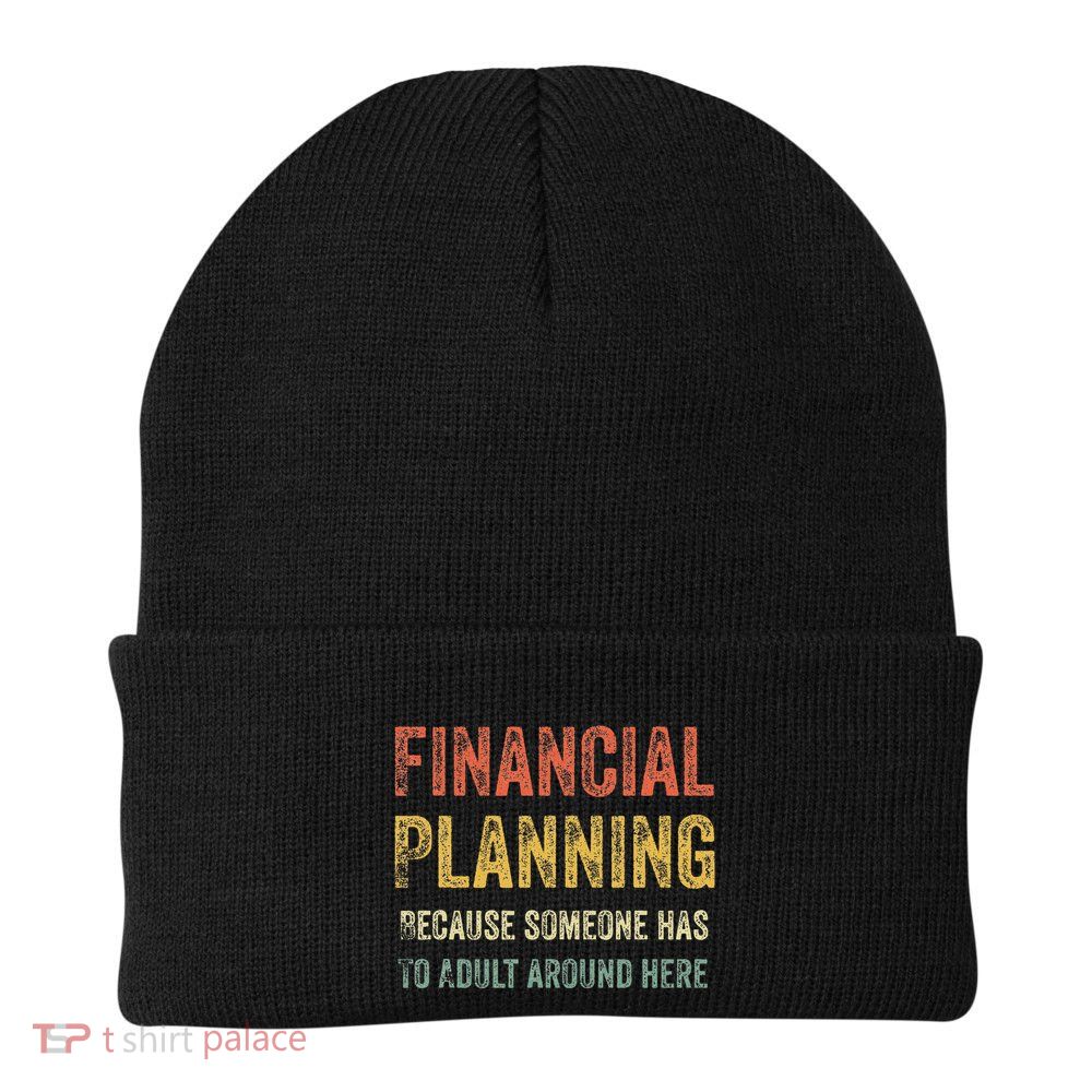 Financial Planning Finance Departt Team Appreciation Week Knit Cap Winter Beanie