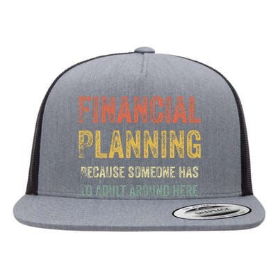 Financial Planning Finance Departt Team Appreciation Week Flat Bill Trucker Hat