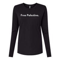 Free Palestine For Women Men Gaza Womens Cotton Relaxed Long Sleeve T-Shirt