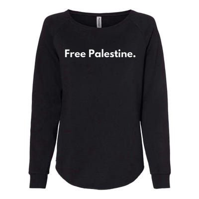 Free Palestine For Women Men Gaza Womens California Wash Sweatshirt