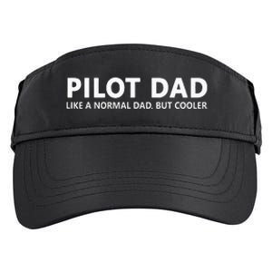 Funny Pilot Father Pilot Dad Adult Drive Performance Visor