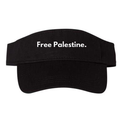 Free Palestine For Women Arabic Gaza Valucap Bio-Washed Visor