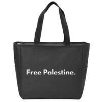 Free Palestine For Women Arabic Gaza Zip Tote Bag