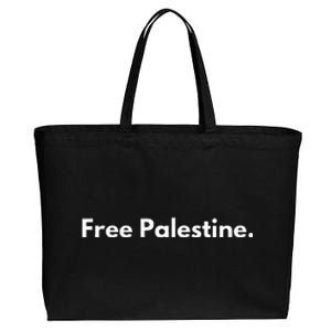 Free Palestine For Women Arabic Gaza Cotton Canvas Jumbo Tote