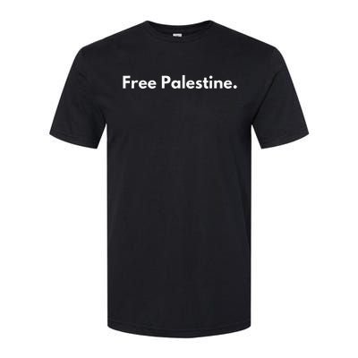 Free Palestine For Women Arabic Gaza Softstyle CVC T-Shirt