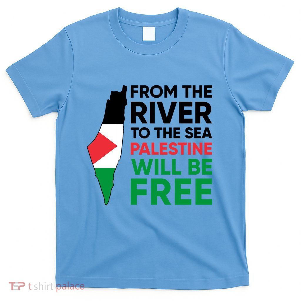 Free Palestine Flag I Stand With Palestine Free Palestine T-Shirt