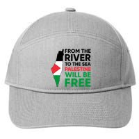 Free Palestine Flag I Stand With Palestine Free Palestine 7-Panel Snapback Hat