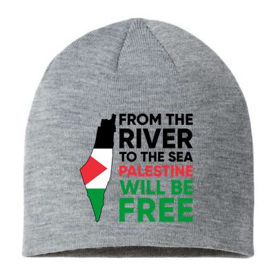 Free Palestine Flag I Stand With Palestine Free Palestine Sustainable Beanie