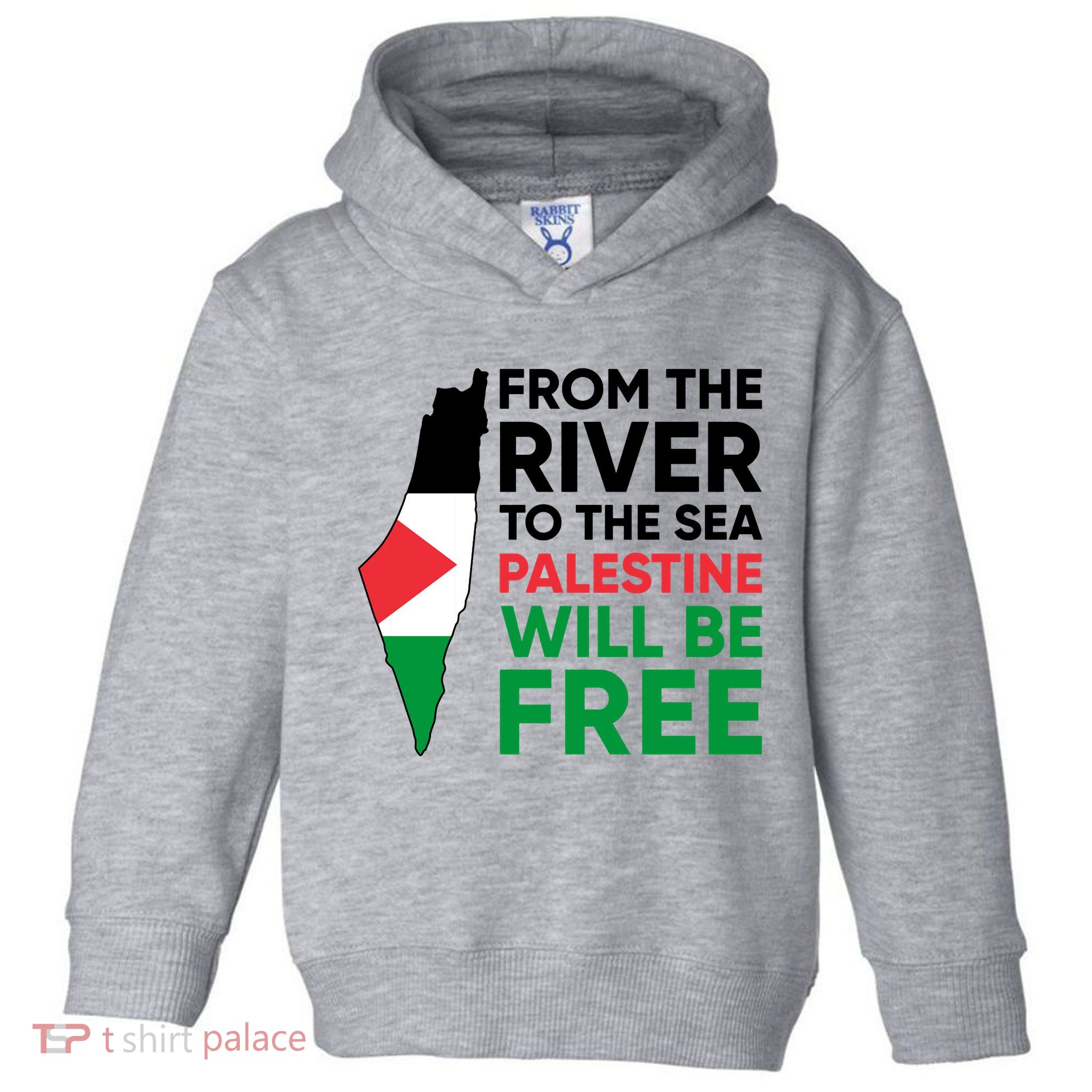 Free Palestine Flag I Stand With Palestine Free Palestine Toddler Hoodie