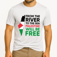 Free Palestine Flag I Stand With Palestine Free Palestine Cooling Performance Crew T-Shirt