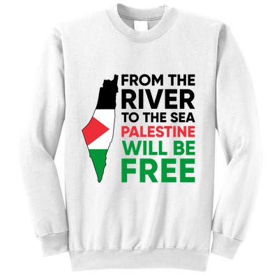 Free Palestine Flag I Stand With Palestine Free Palestine Sweatshirt