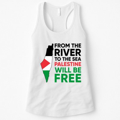 Free Palestine Flag I Stand With Palestine Free Palestine Womens Tank Top