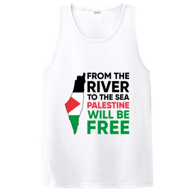 Free Palestine Flag I Stand With Palestine Free Palestine PosiCharge Competitor Tank