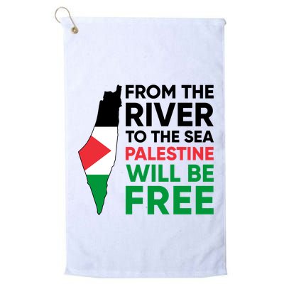 Free Palestine Flag I Stand With Palestine Free Palestine Golf Towel