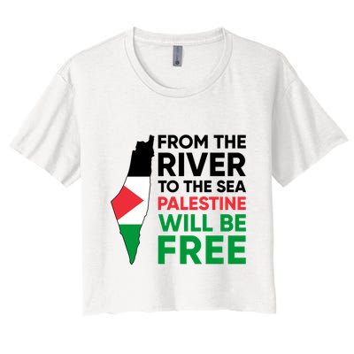 Free Palestine Flag I Stand With Palestine Free Palestine Crop Top